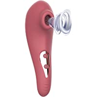  - Xocity Succionadores de clítoris- Vibrador estimulador de succión USB recargables10 modos Para Mujeres- Material de Silicona Medicalizado- Juguetes eróticos masajeador del clítoris para masturbación